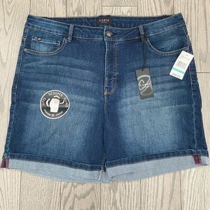 Denim shorts by curve NWT